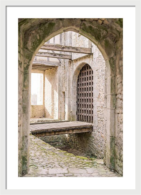 Medieval Town Gate Entrance