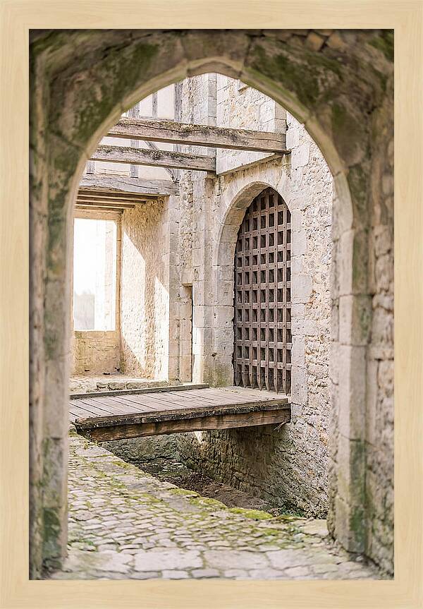 Medieval Town Gate Entrance