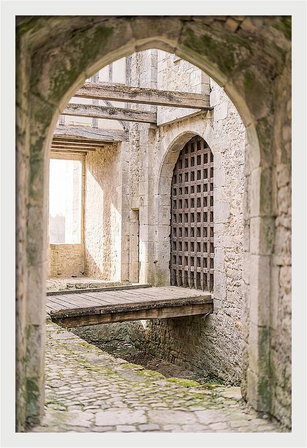 Medieval Town Gate Entrance