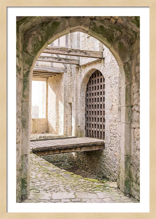 Medieval Town Gate Entrance