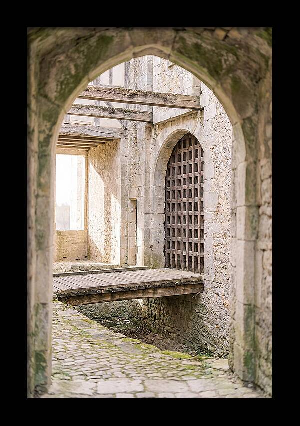 Medieval Town Gate Entrance