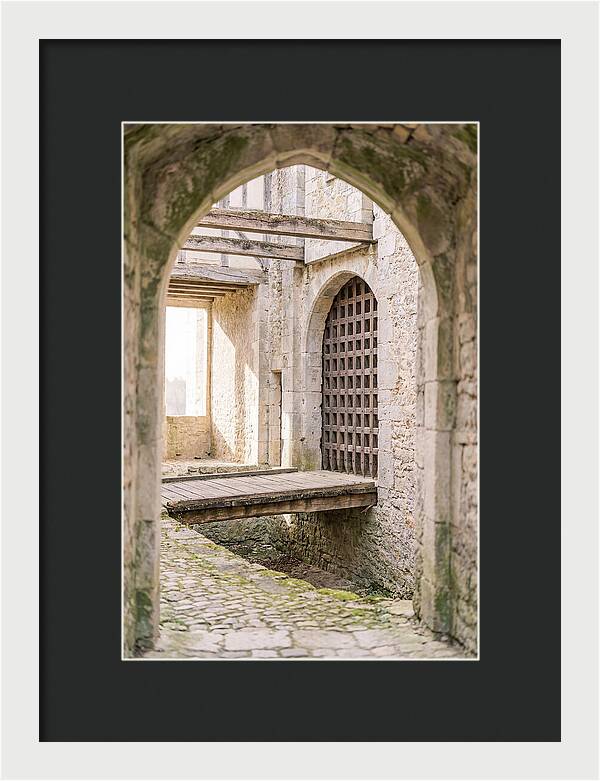 Medieval Town Gate Entrance