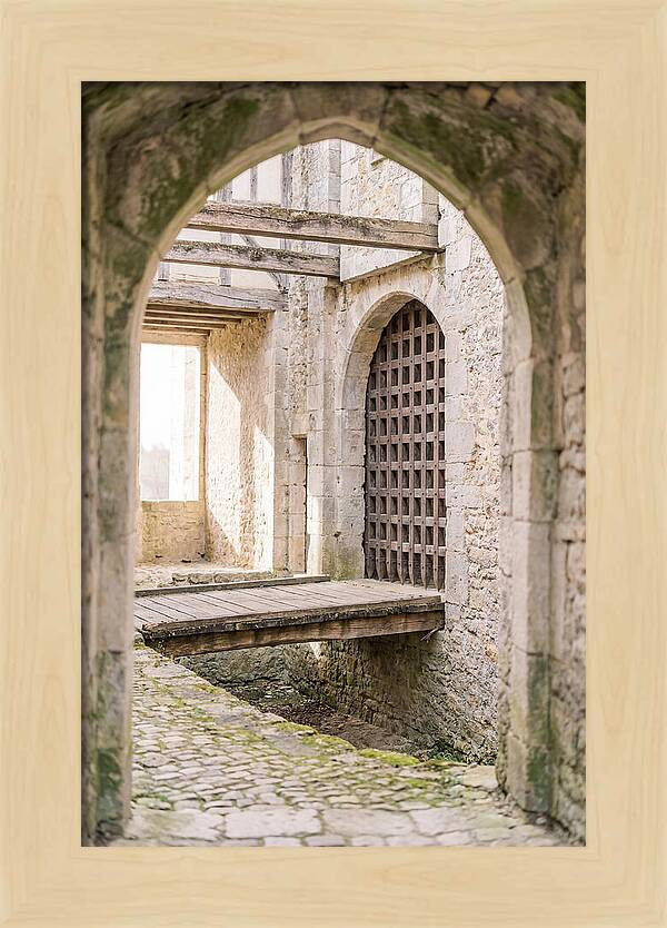 Medieval Town Gate Entrance