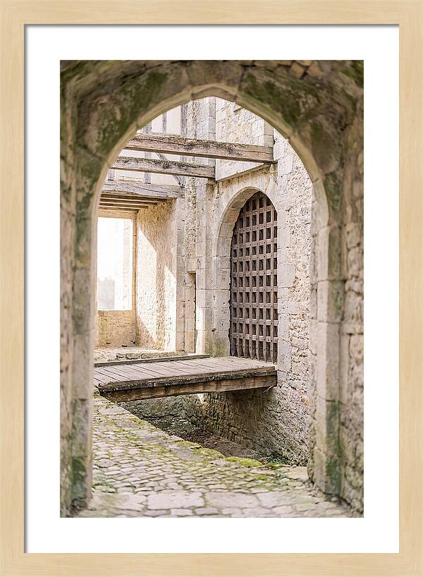 Medieval Town Gate Entrance
