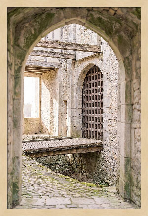 Medieval Town Gate Entrance