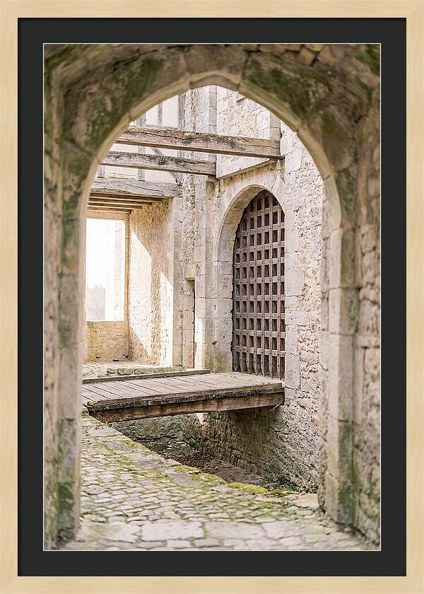 Medieval Town Gate Entrance
