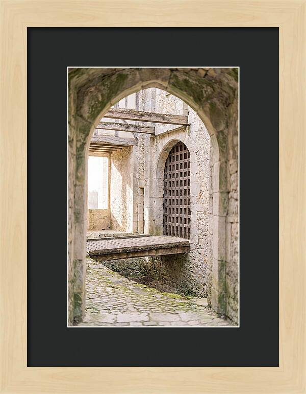 Medieval Town Gate Entrance