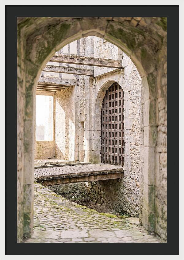 Medieval Town Gate Entrance