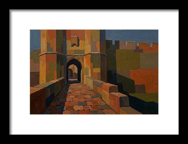 Medieval Town Gate Passage