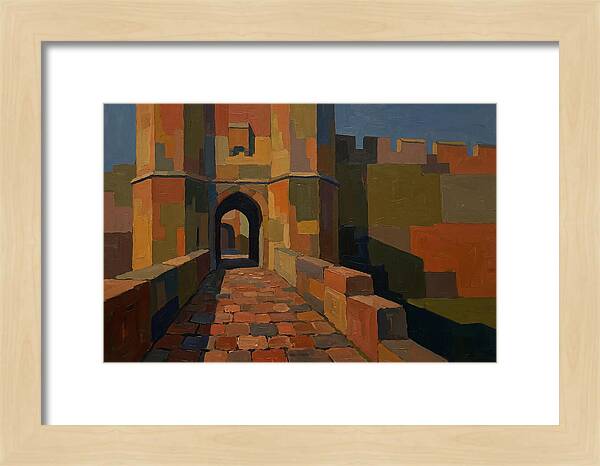 Medieval Town Gate Passage