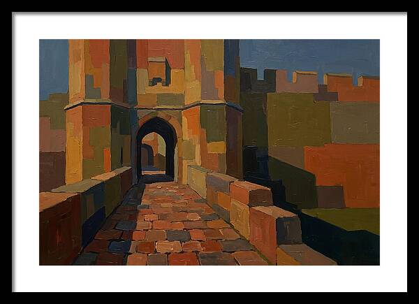 Medieval Town Gate Passage