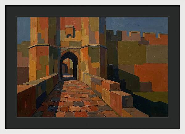 Medieval Town Gate Passage