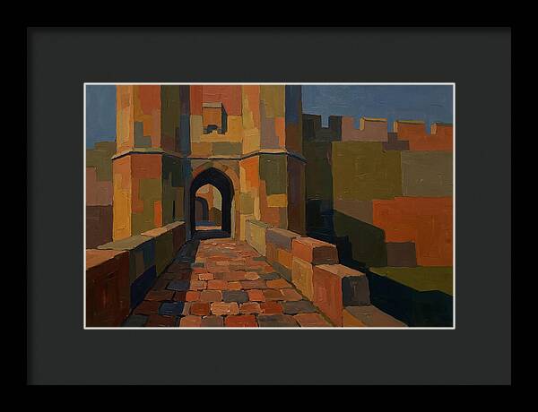 Medieval Town Gate Passage