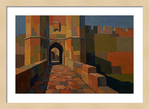 Medieval Town Gate Passage