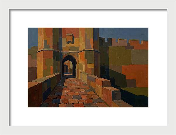 Medieval Town Gate Passage