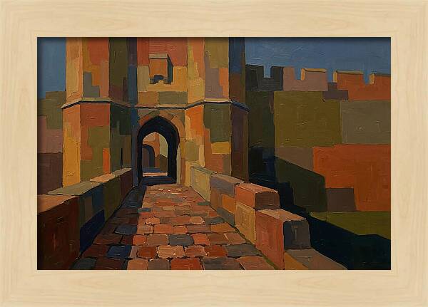 Medieval Town Gate Passage