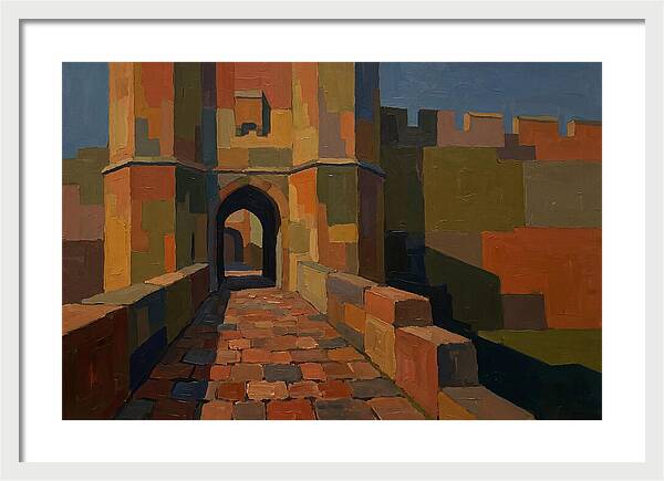 Medieval Town Gate Passage