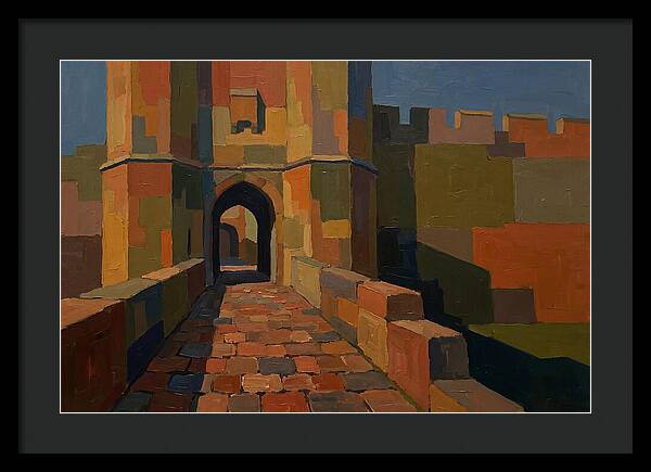 Medieval Town Gate Passage