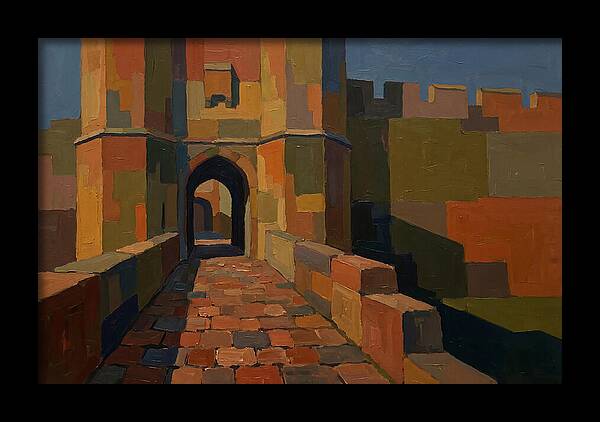 Medieval Town Gate Passage