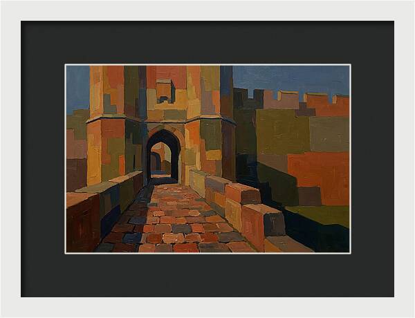 Medieval Town Gate Passage