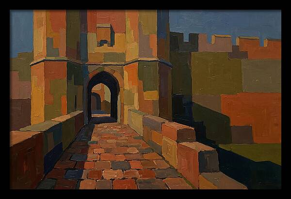 Medieval Town Gate Passage