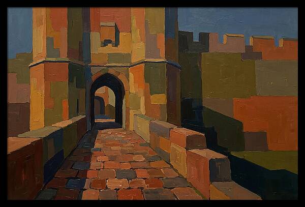 Medieval Town Gate Passage