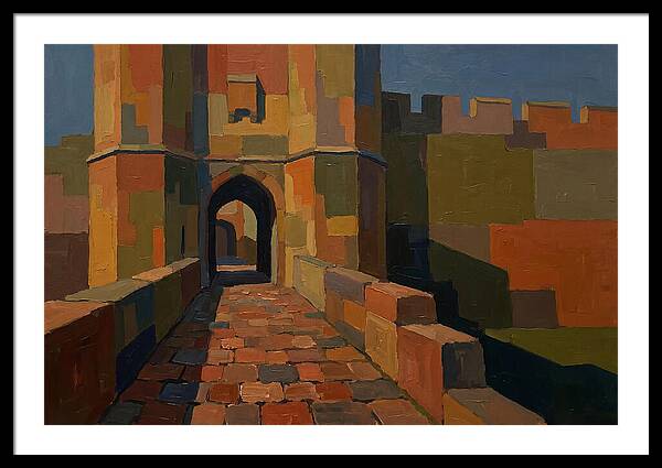 Medieval Town Gate Passage