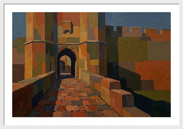 Medieval Town Gate Passage