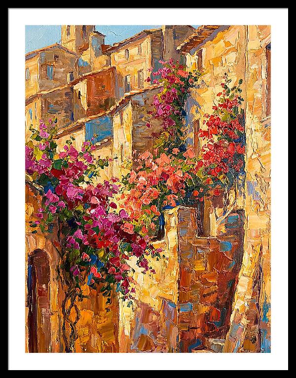Medieval Village Art