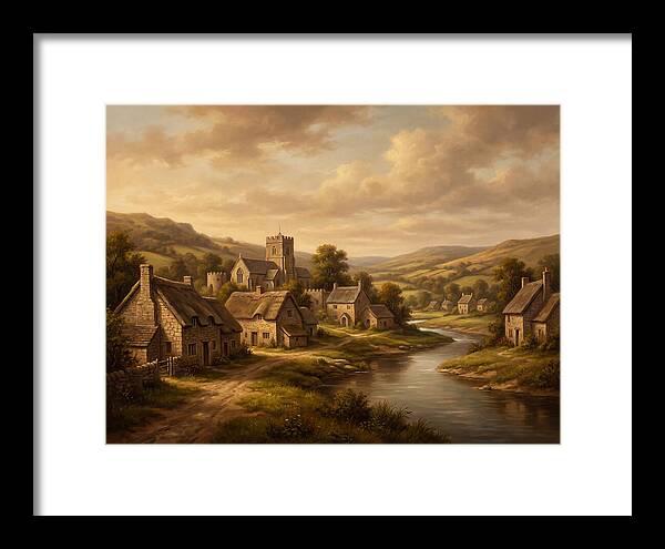 Medieval Village Serenity