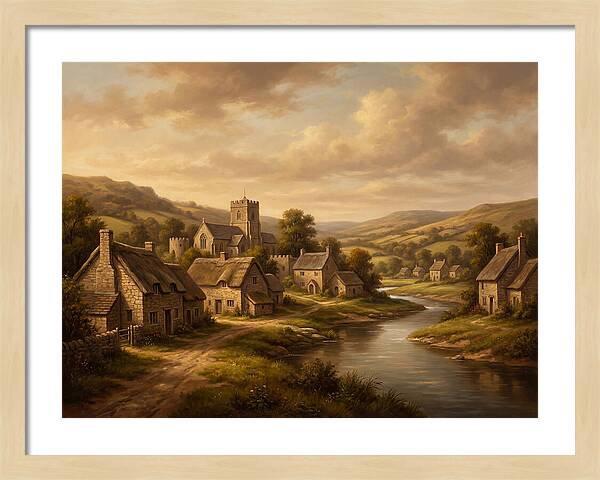 Medieval Village Serenity