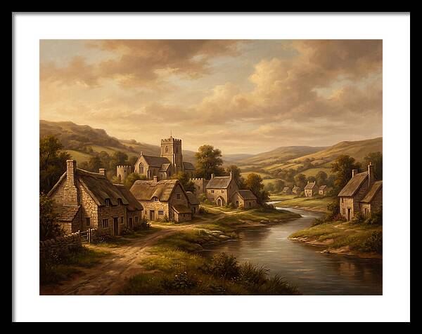 Medieval Village Serenity