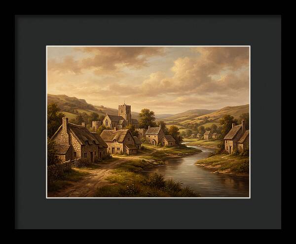 Medieval Village Serenity