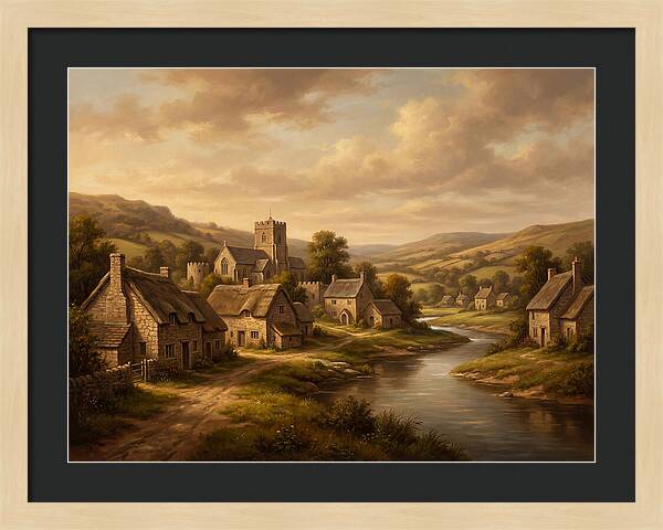 Medieval Village Serenity