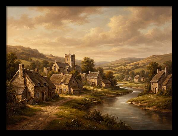 Medieval Village Serenity