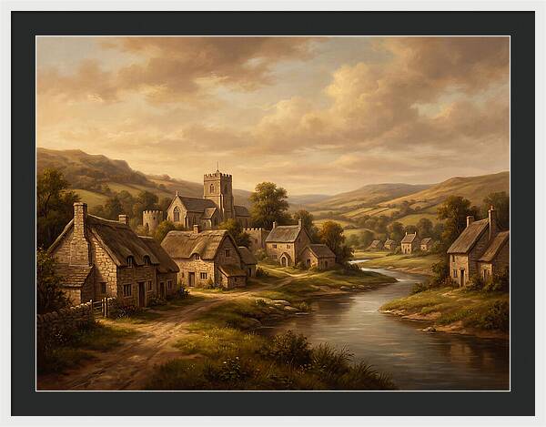 Medieval Village Serenity