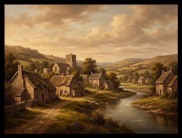 Medieval Village Serenity