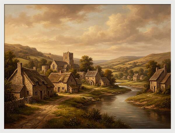 Medieval Village Serenity