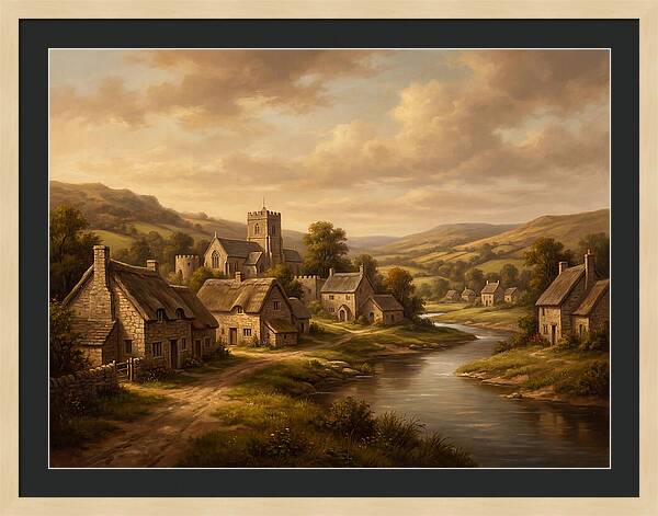 Medieval Village Serenity