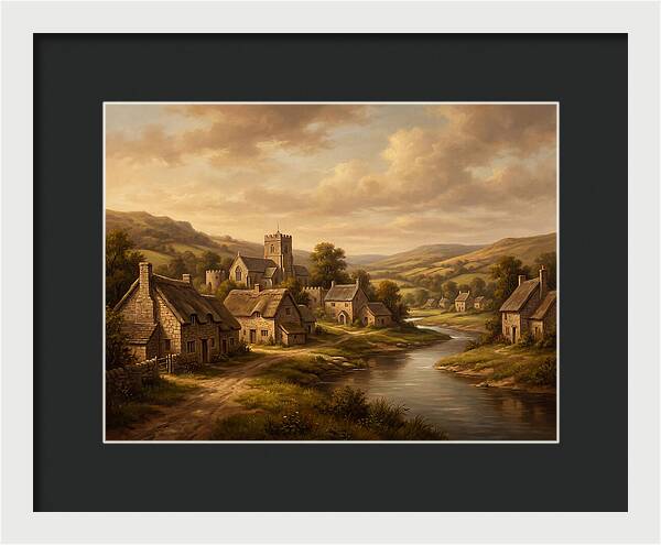 Medieval Village Serenity
