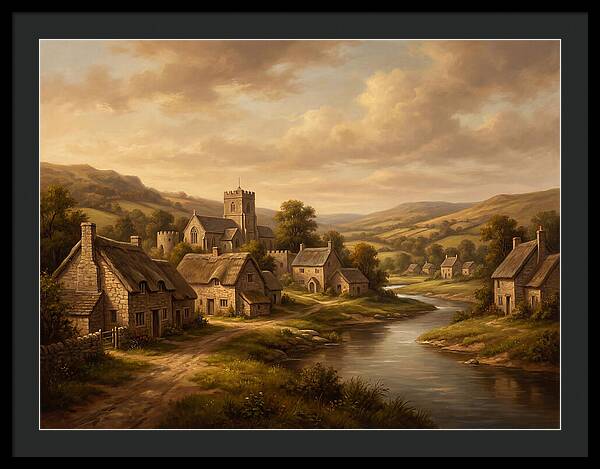Medieval Village Serenity
