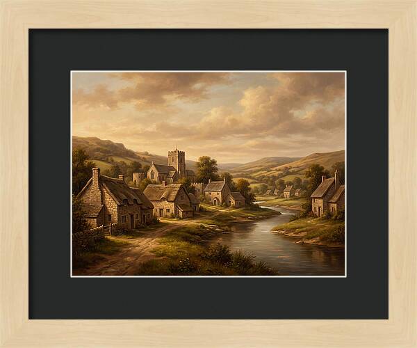 Medieval Village Serenity
