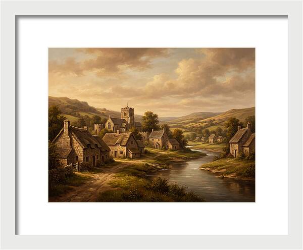 Medieval Village Serenity