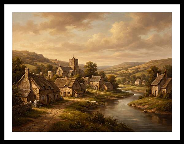 Medieval Village Serenity