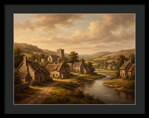 Medieval Village Serenity