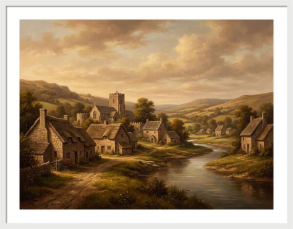 Medieval Village Serenity
