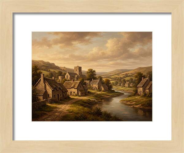 Medieval Village Serenity