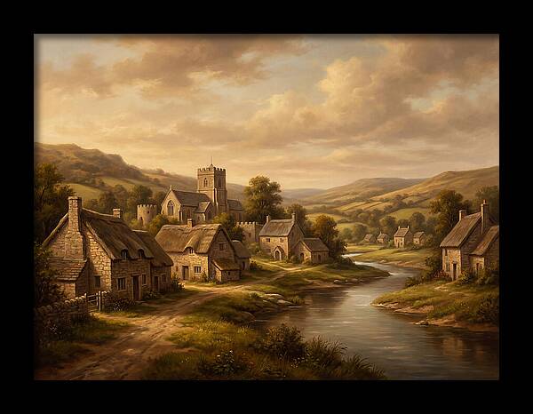 Medieval Village Serenity