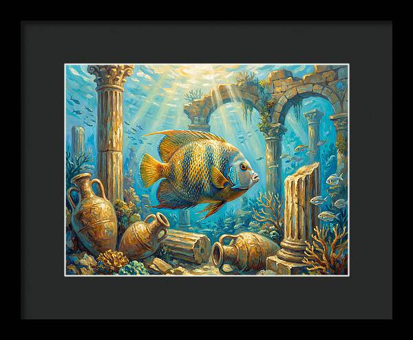 Mediterranean Angelfish Serenity