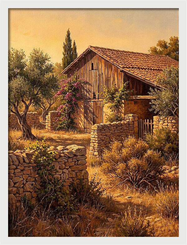 Mediterranean Barn Serenity